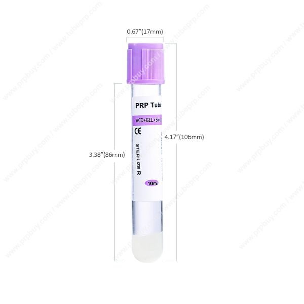 ACD+GEL+BIOTIN PRP Tube 10ml